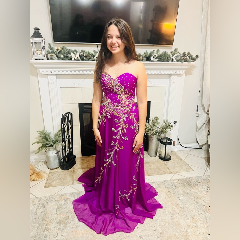 JK Designs | Prom Purple Size 6